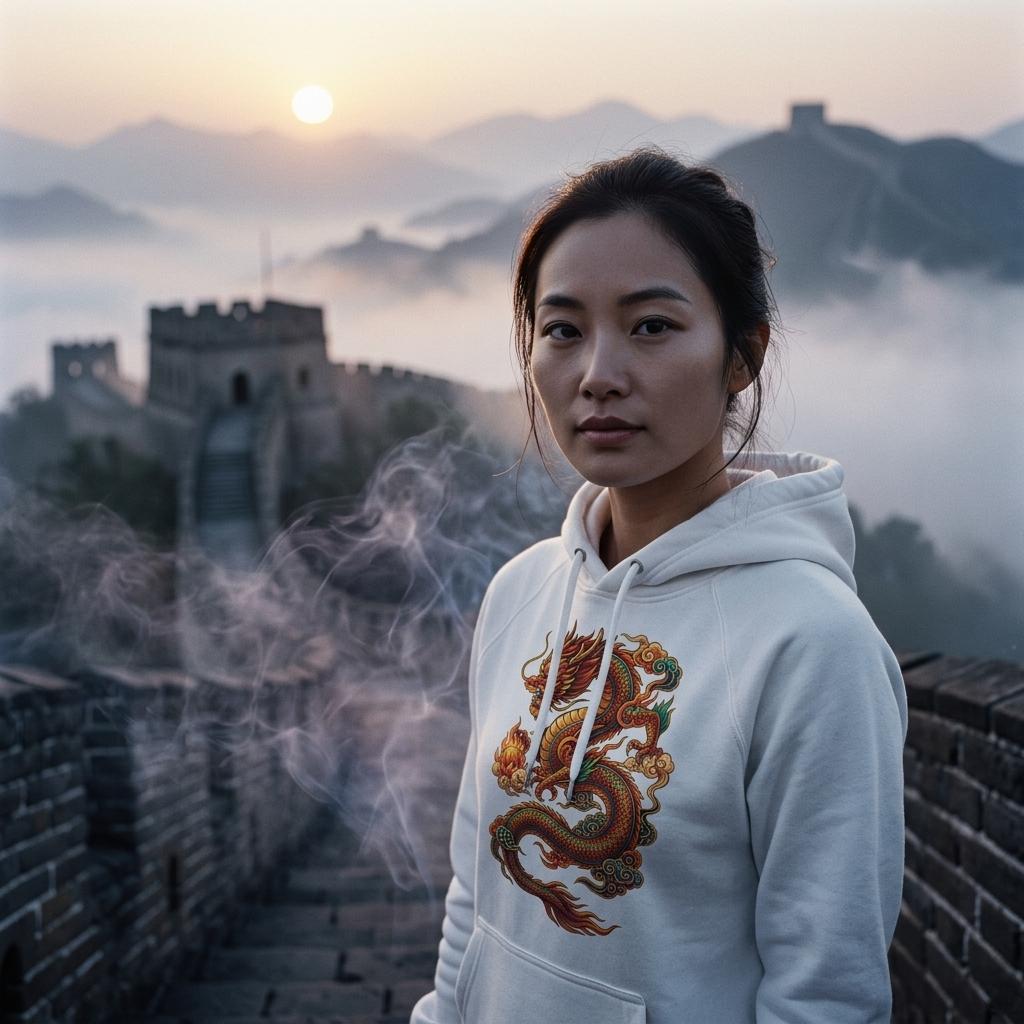 Eastern Guardian Dragon Hoodie