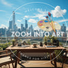 Sunny Singapore Skyline with Outdoor Office