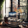 Cinematic Office Modern Big Cosy Room