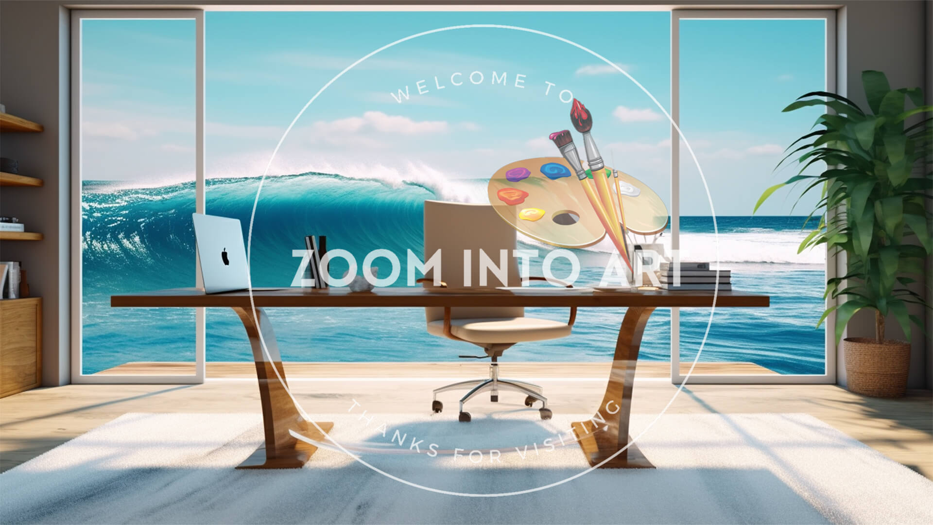 Waves with a Stunning Office