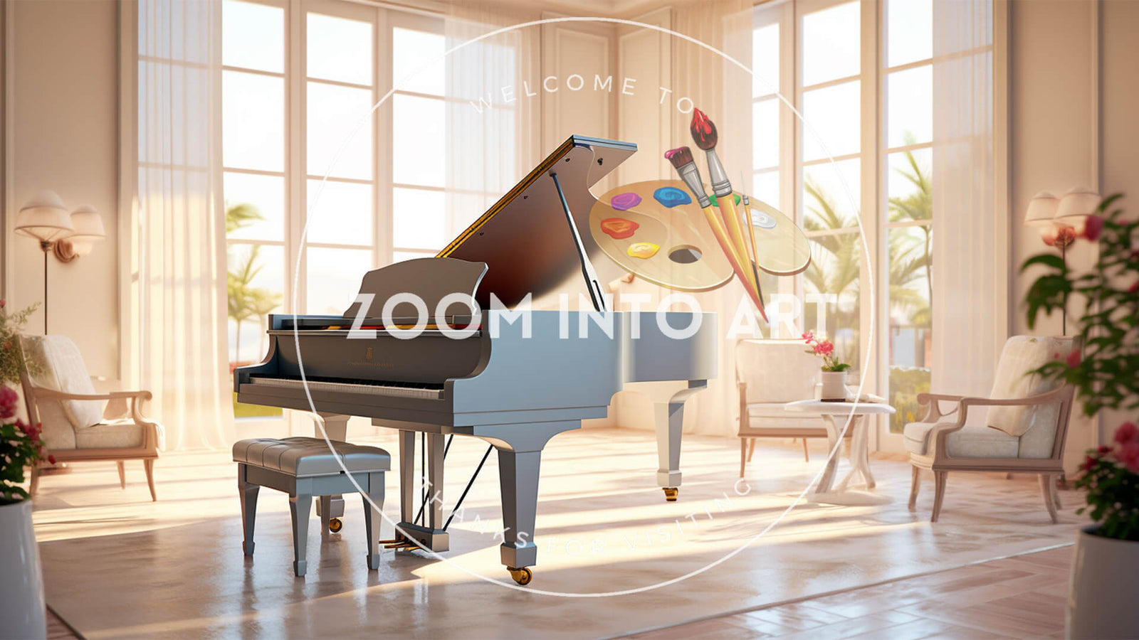 Piano in a Clean High End Room