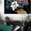 Poster with a Explosion of flowers and Colours