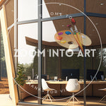 Cone Shaped Wooden Office for Business Meetings