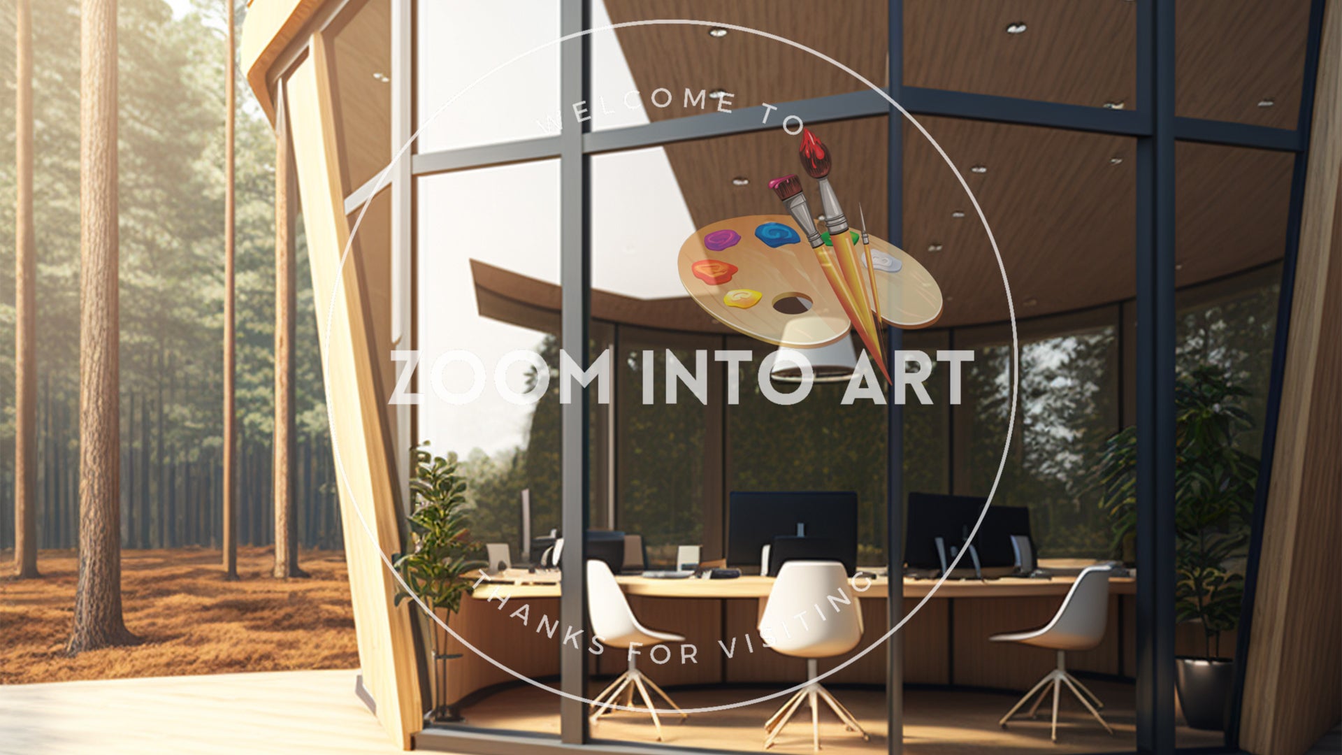 Cone Shaped Wooden Office for Business Meetings