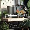 Stylish Office with Foliage of Plants