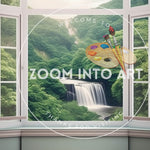 Experience the beauty and serenity of the outdoors with Fresh Air and Beautiful Mountains! This versatile product serves as both a Zoom/Teams backdrop and a stunning desktop wallpaper. Bring the calming elements of nature to your virtual meetings and workspace.