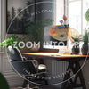 Nordic Style Office Room with Plants