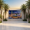 Masjid al‑Nabawi Nightscape - Aluminum Print  12x16 / ″30x40 cm
