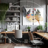 Minimalist Office Style and Grey Decor
