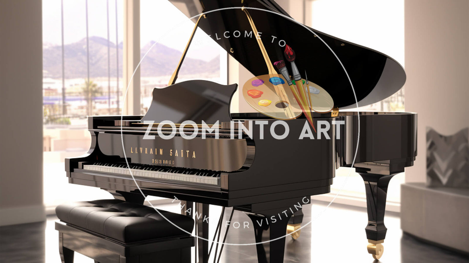 Picaso Luxury Las Vegas Penthouse Piano