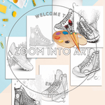 Paint Your Path: Custom Coloring Pages Sneakers Edition 🎨👟