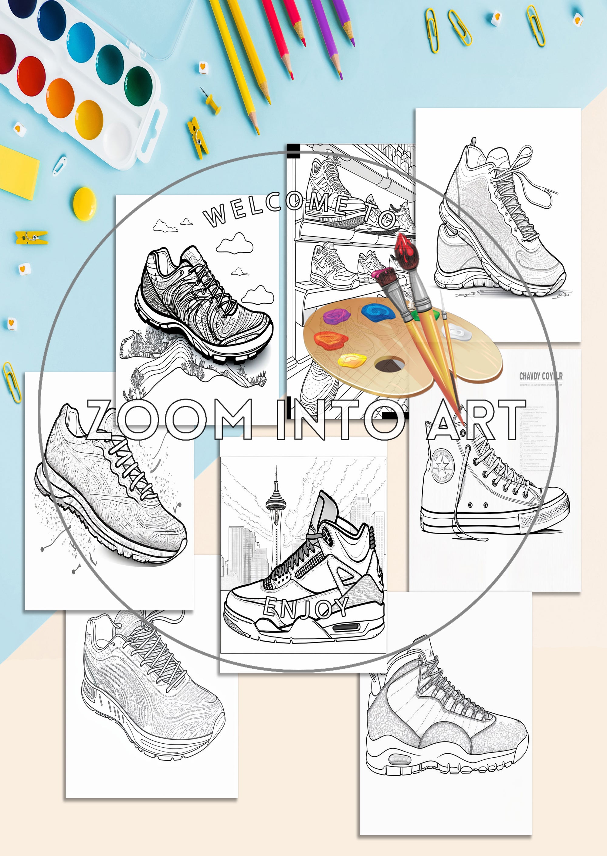 Sneak in Some Color! 🖌️👟