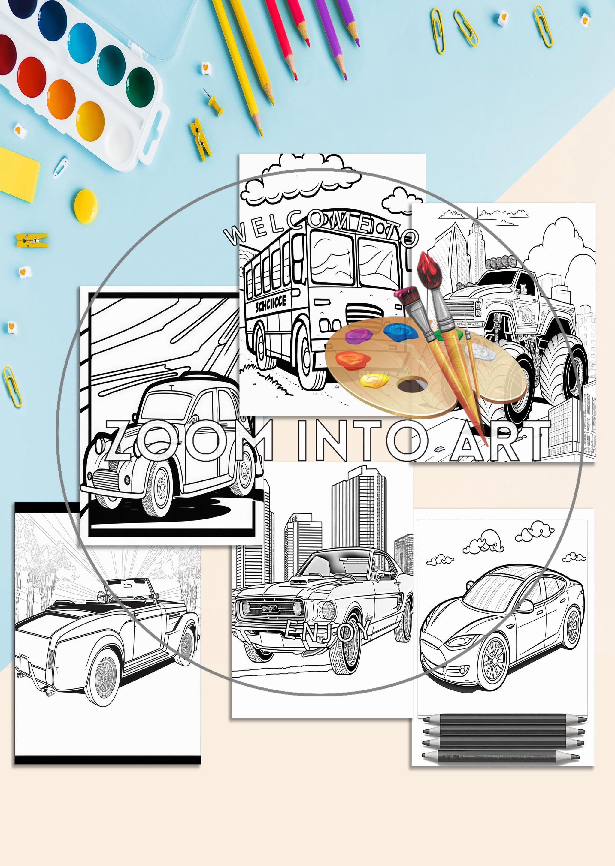 Car Coloring Pages
