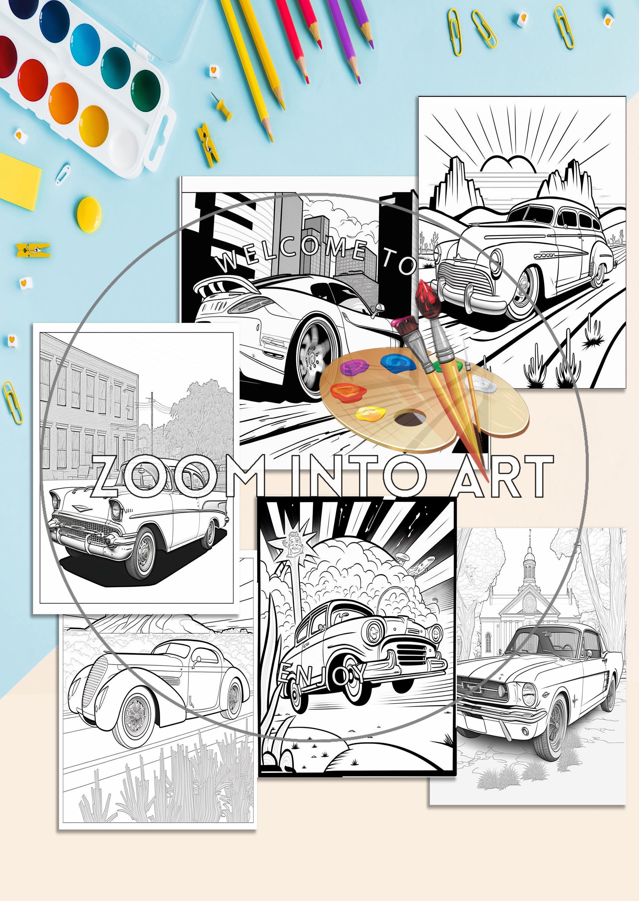 Auto Art Pages