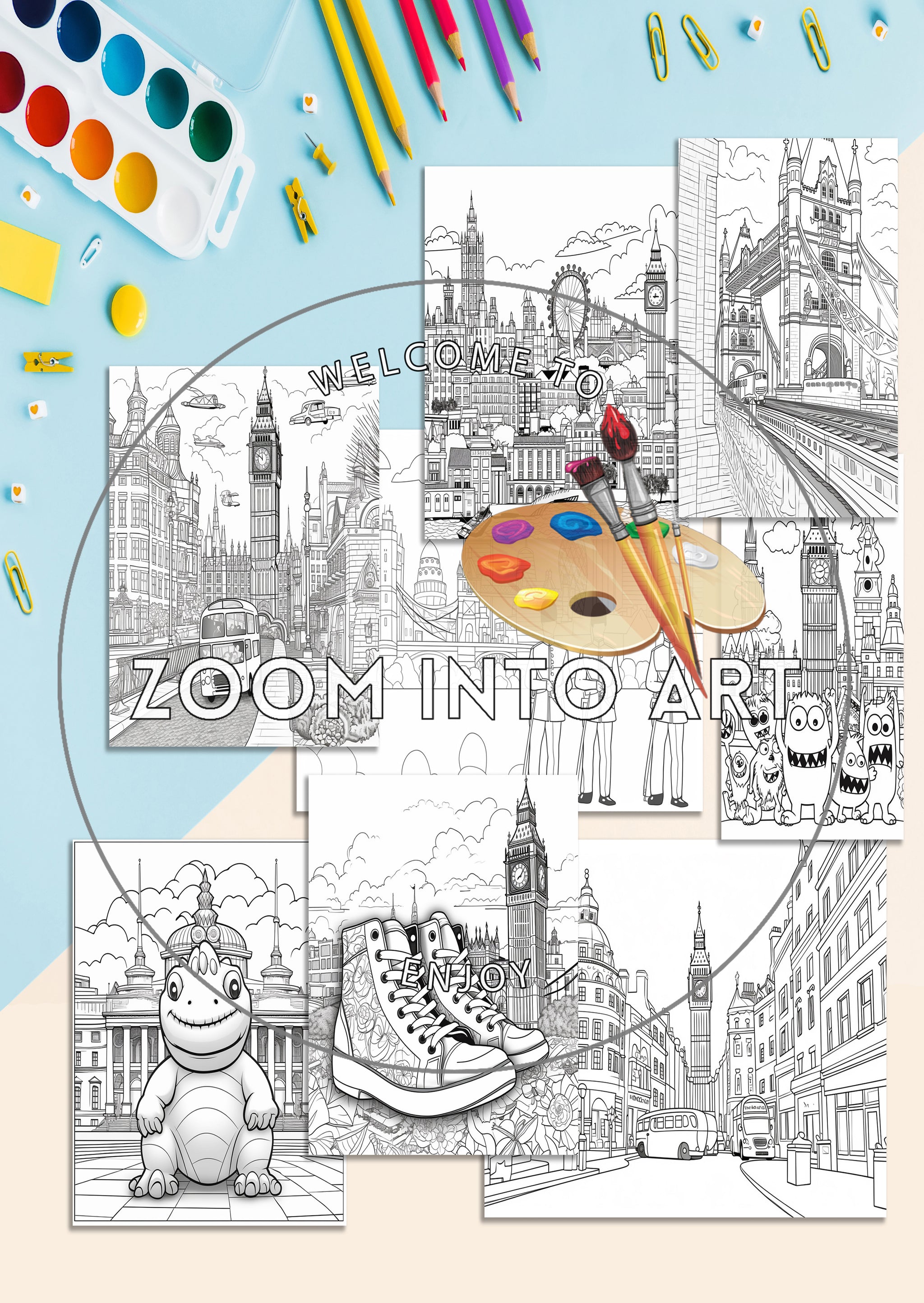 Keep Calm & Color London