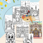 A London Coloring Journey