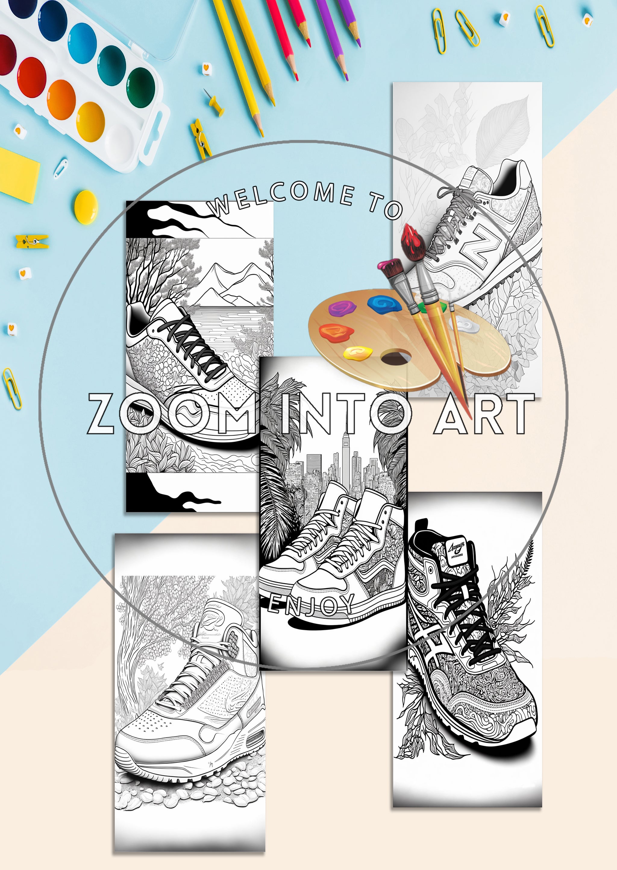 Color Your Kicks! 🎨✨