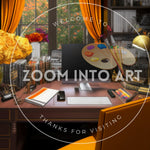 Maximalism Victorian Style Home Office
