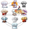 10 Chef Hats Illustration PNG | Transparent Clip Art for Foodie & Restaurant Designs