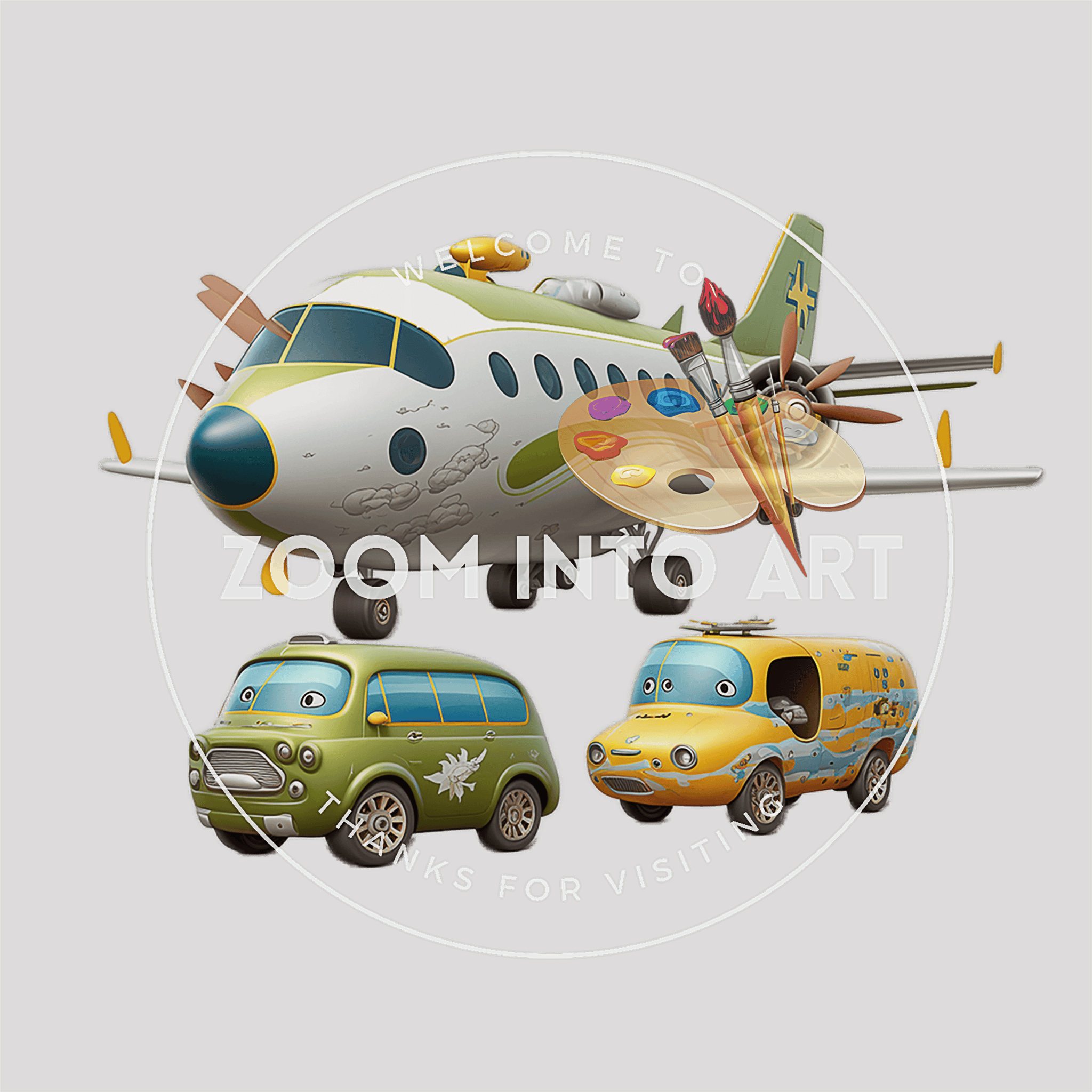 Transport PNG Bundle – 299 Cars, Planes, Bikes & More