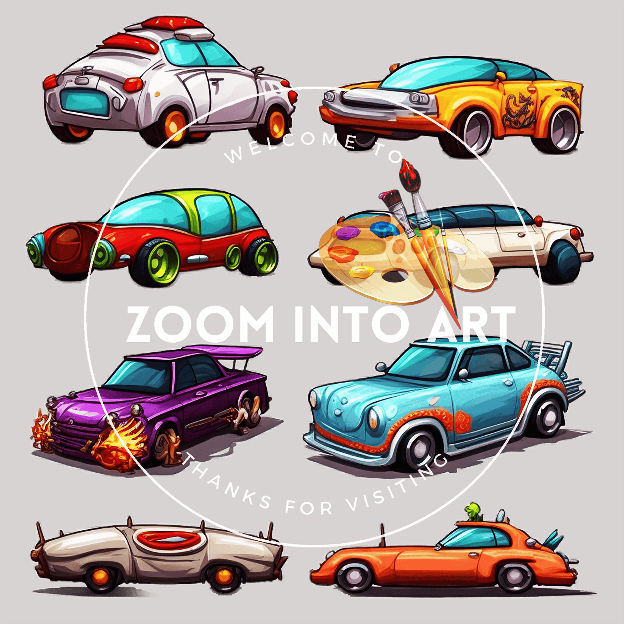 Transport PNG Bundle – 299 Cars, Planes, Bikes & More