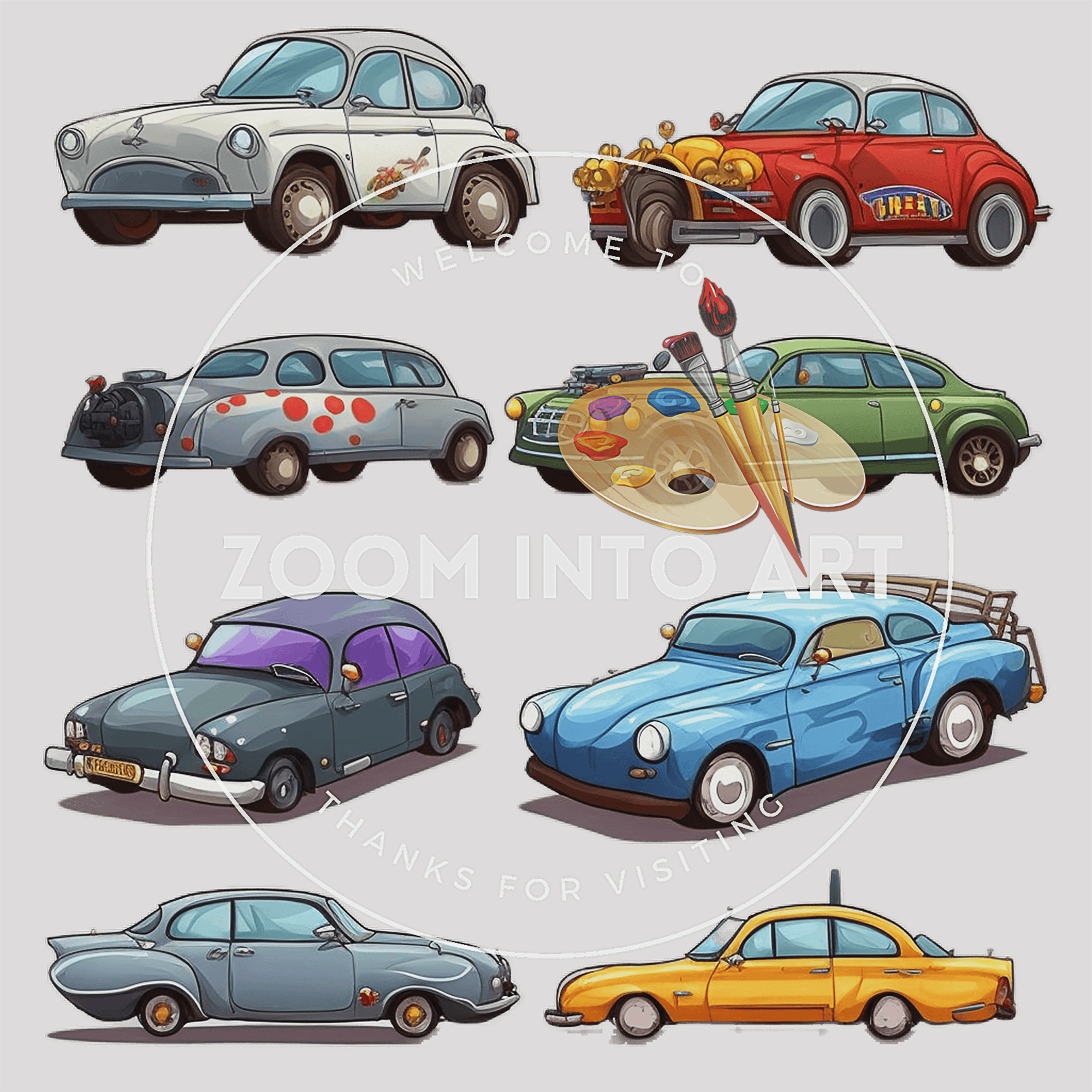 Transport PNG Bundle – 299 Cars, Planes, Bikes & More