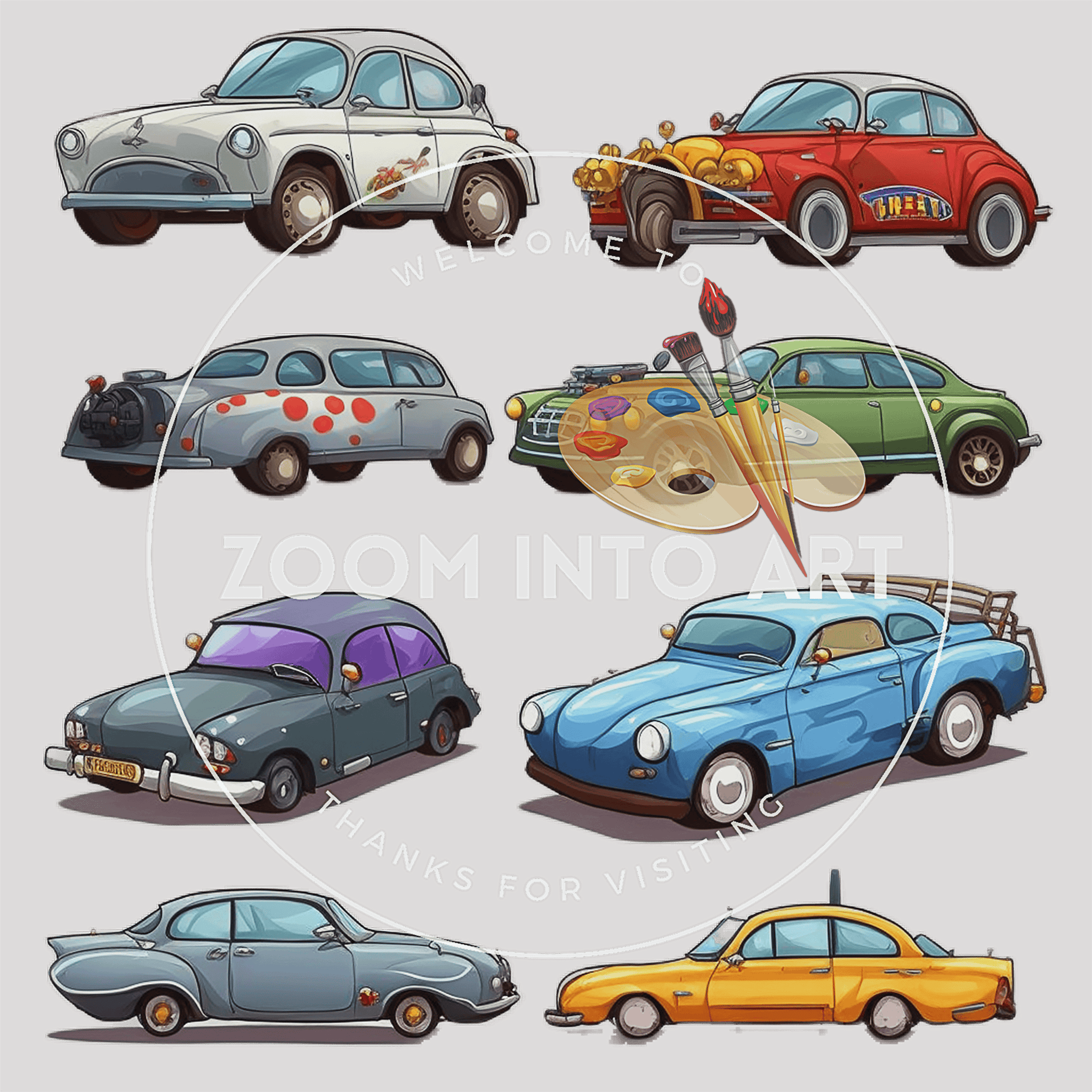 Transport PNG Bundle – 299 Cars, Planes, Bikes & More