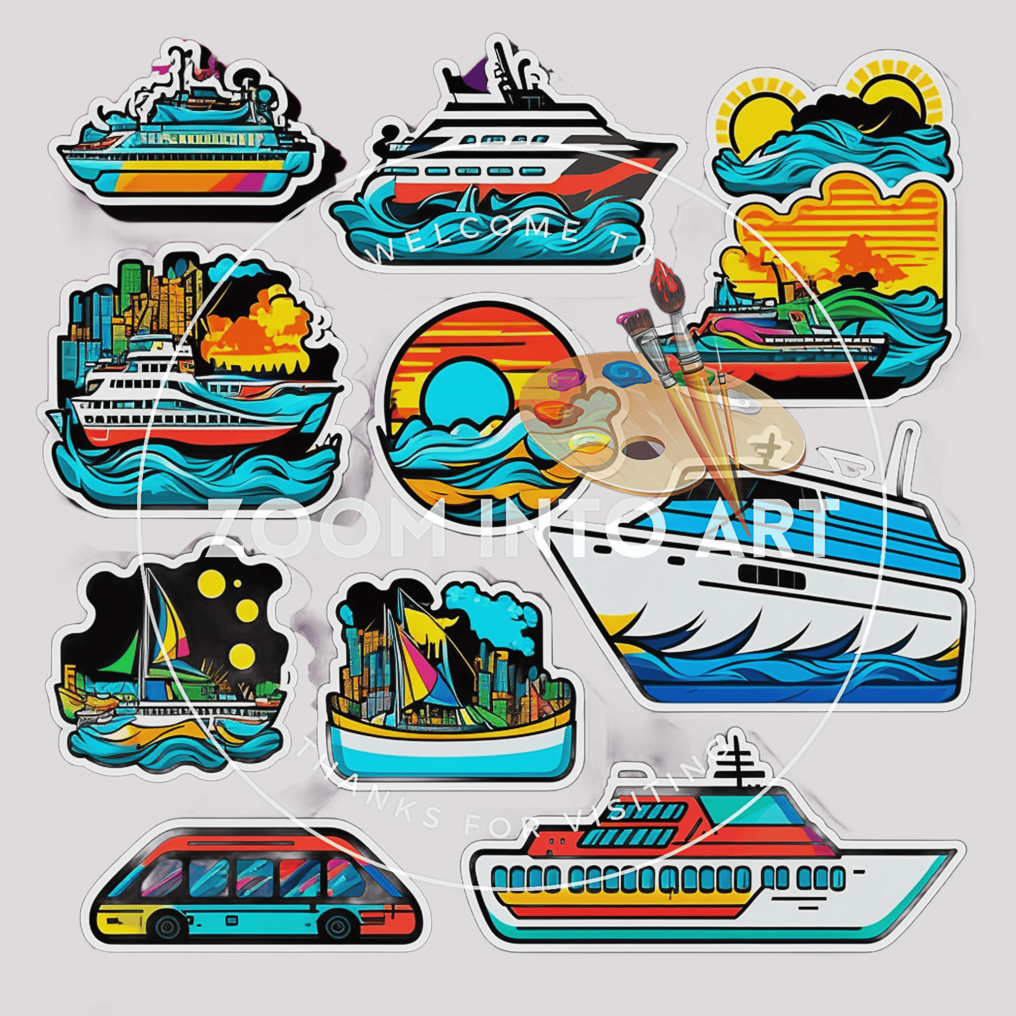 Transport PNG Bundle – 299 Cars, Planes, Bikes & More
