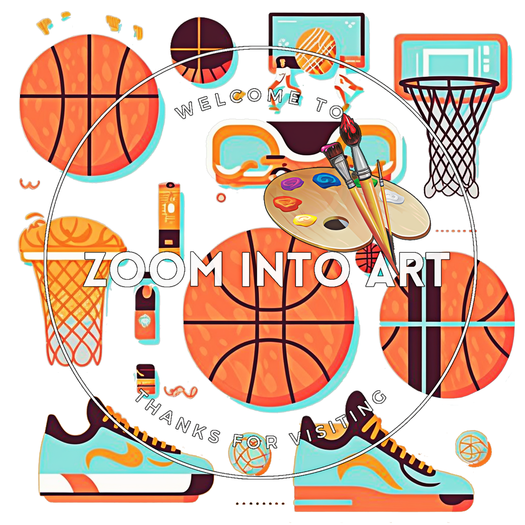 Mixed Sports 48 PNG Bundle – Kids, Balls & Equipment – Digital Clipart Pack