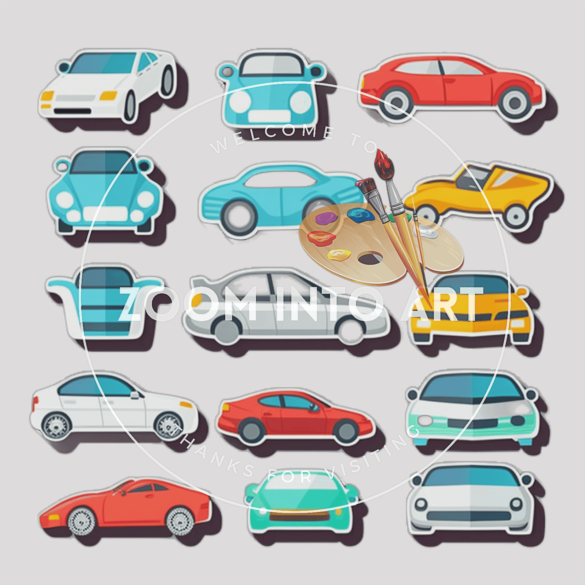 Transport PNG Bundle – 299 Cars, Planes, Bikes & More