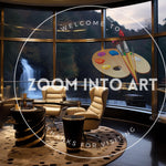 Luxury Office with view of The Tian Shan Mountains