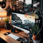 Cabin Style Office