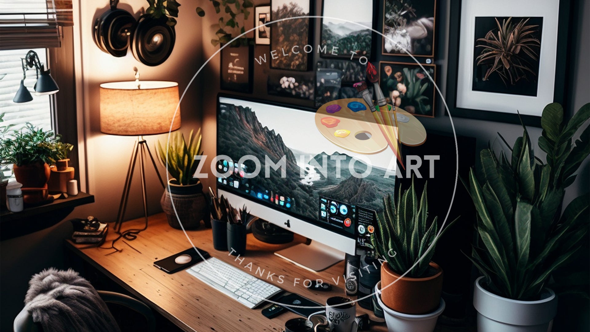 Cabin Style Office