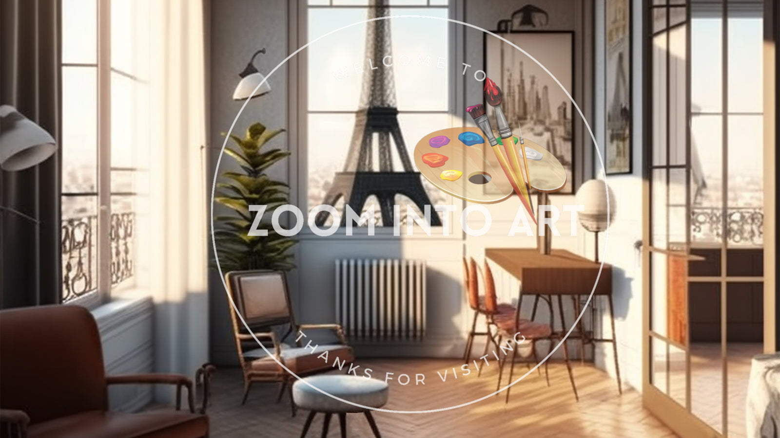 Apartment in Paris Art Deco Clean Lines