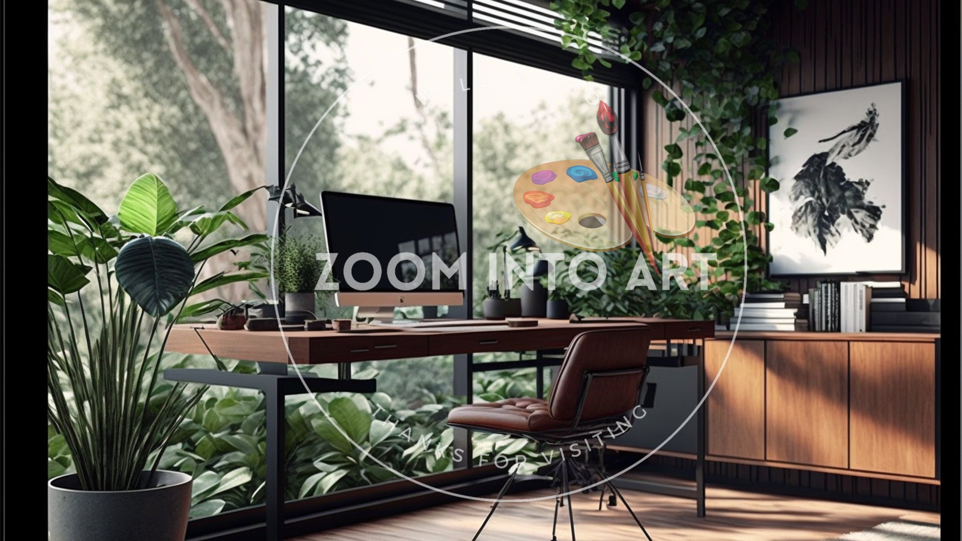 Office in the Forest
