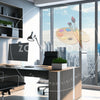 Modern Office with Sunny View of New York