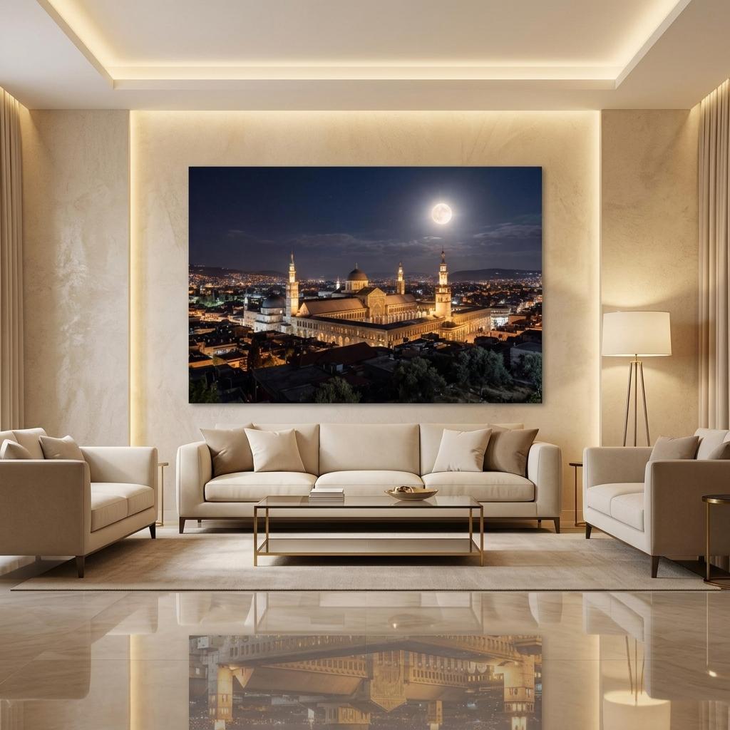 Umayyad Mosque (Damascus, Syria) Aluminum Print - 16x24″ / 40x60 cm