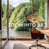 Home Office with a View of Ambient Green Stream