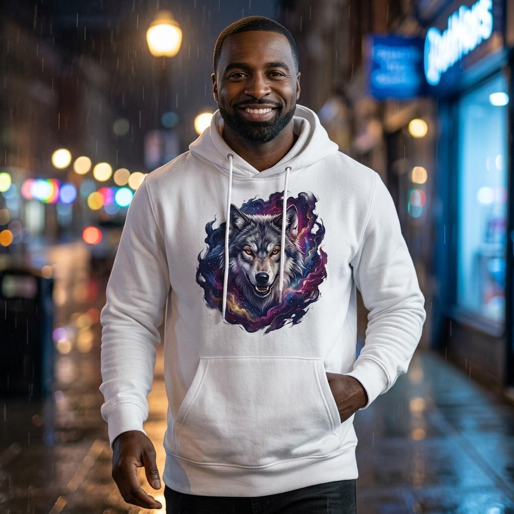 Galactic Wolf Force Fleece