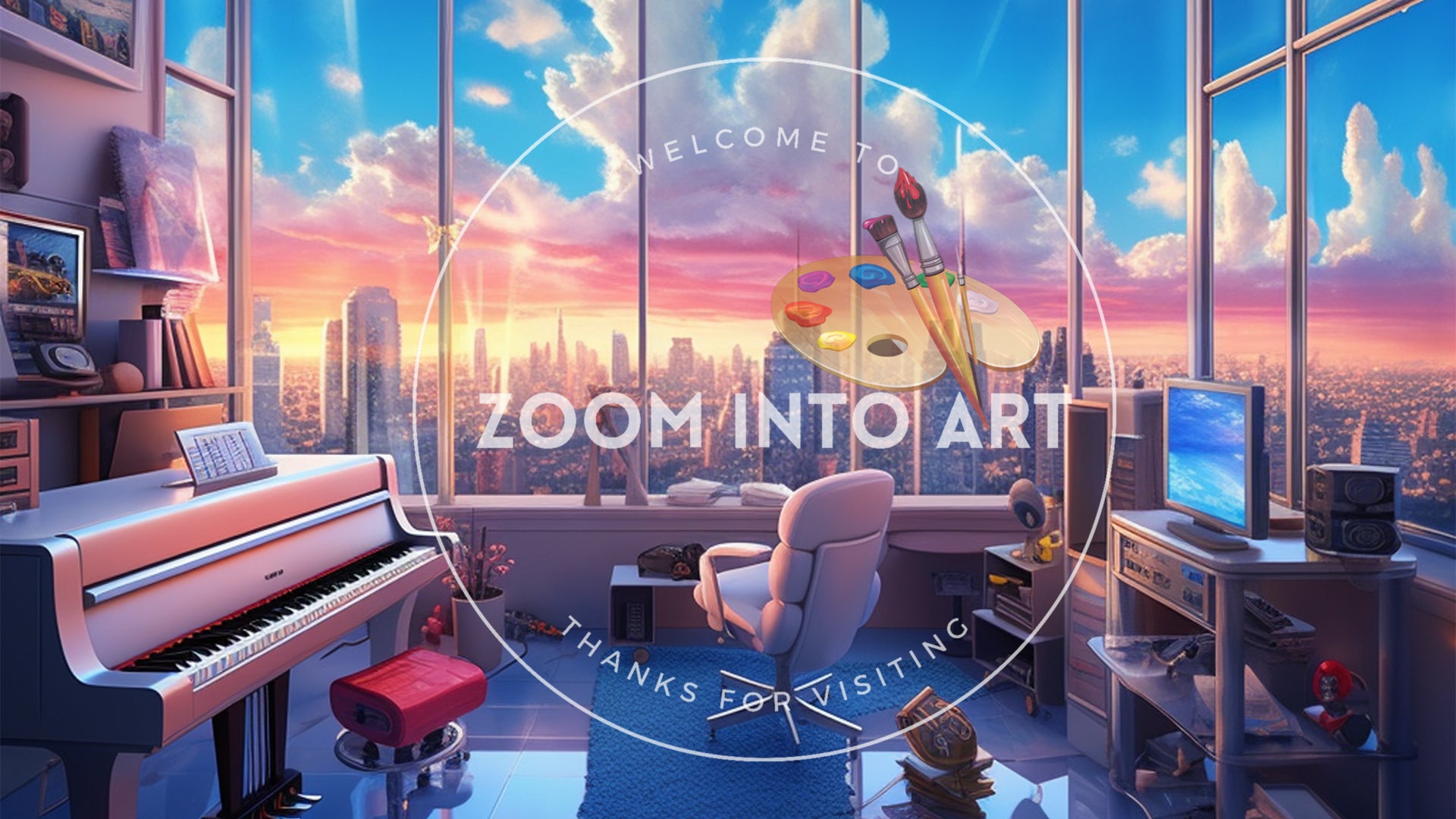 Futuristic Music Studio/Office in New York