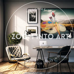 Artistic Home Office