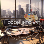 Urban Office Background Daytime Photorealistic