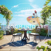 Beautiful Terrace Garden with a Light and Refreshing Sea View