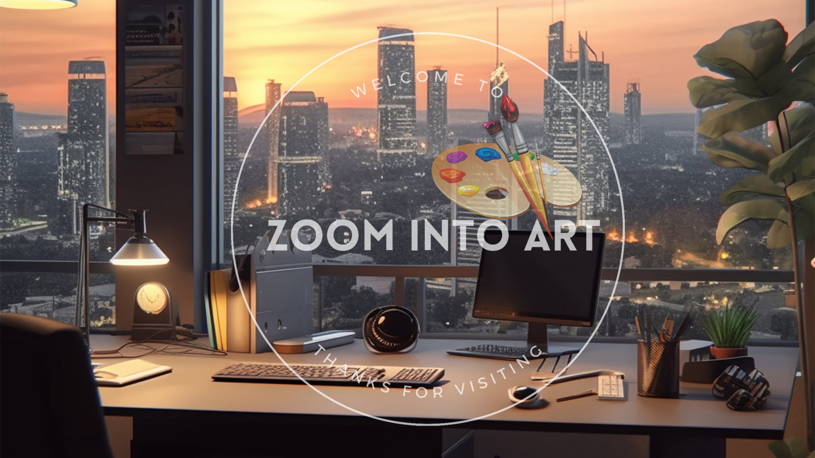 Business Video Call Background