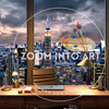 CEO Office Borderless Window Overlooking New York City