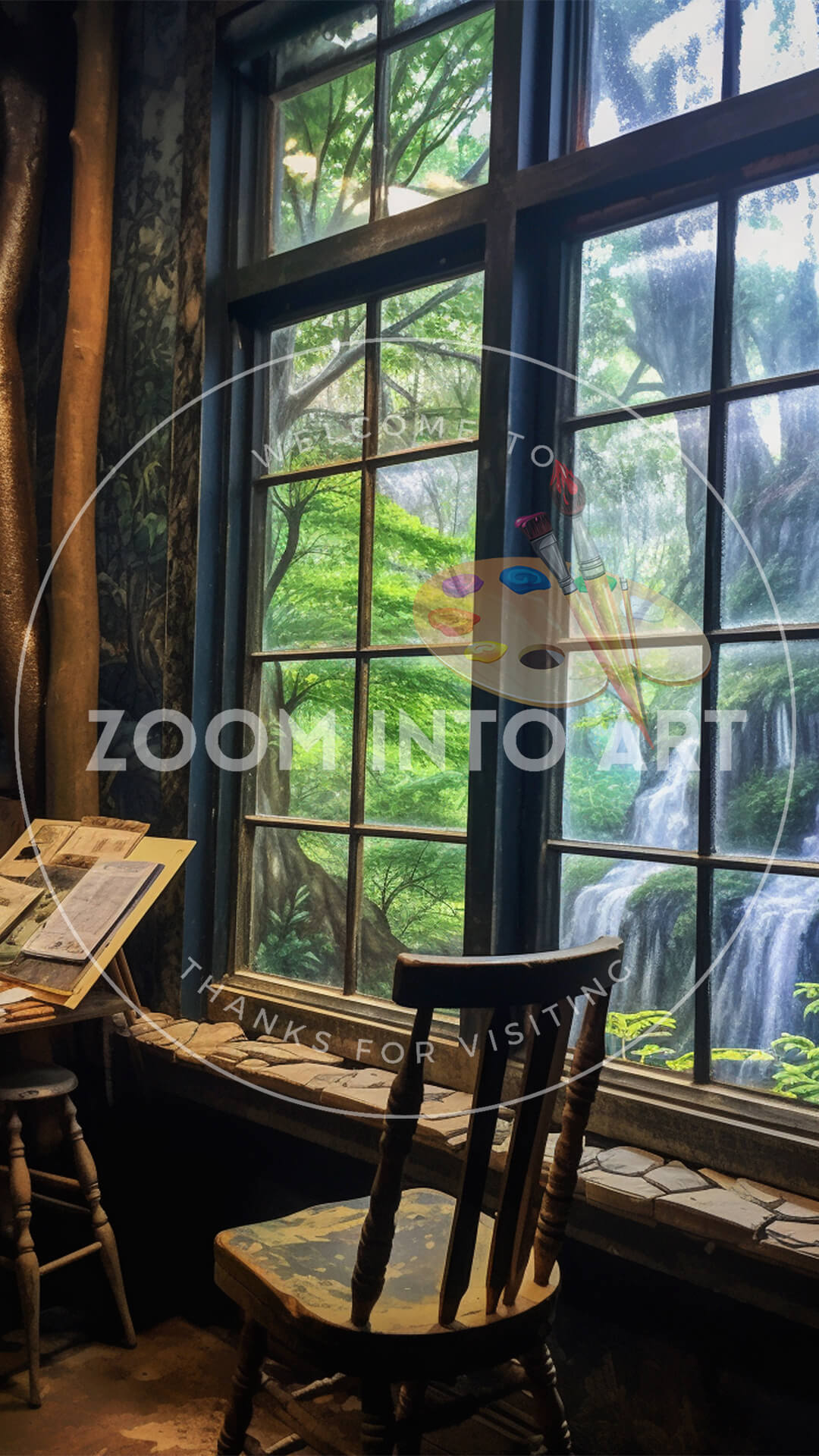 Rustic Lake District Room