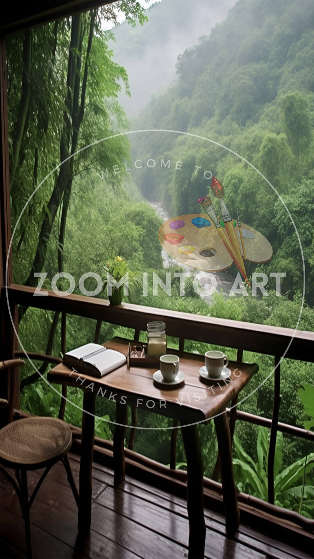 Tea Time in the Indonesian Mountains