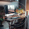 Chair and Macbook at the Desk