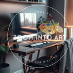 Chair and Macbook at the Desk