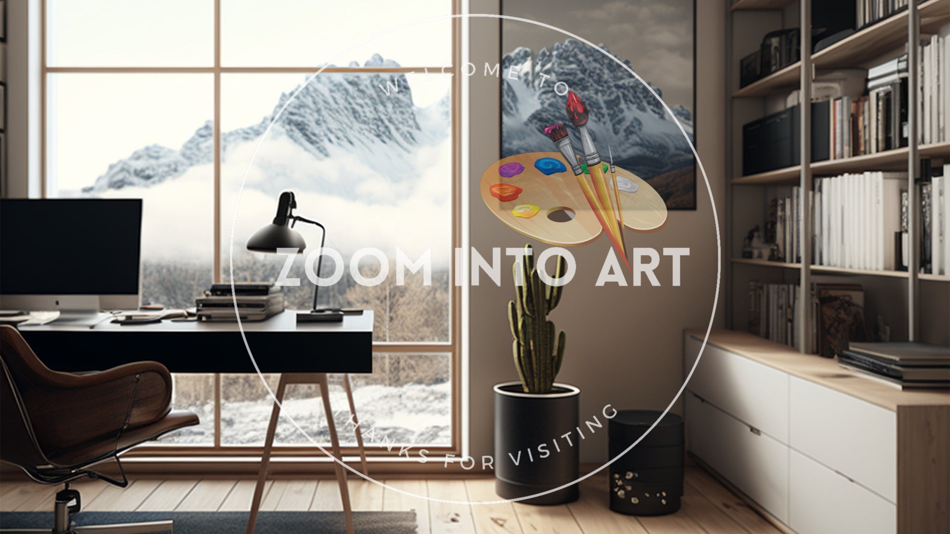 Mountaintop Office with Home Comfort